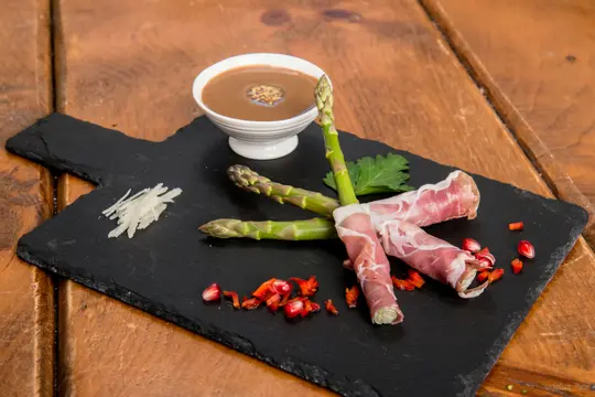Wrapped Asparagus